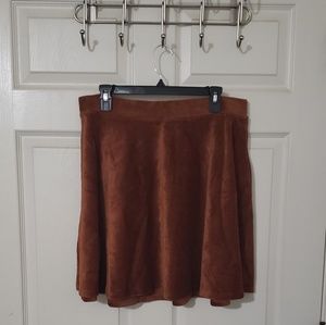 Forever 21 Plus Corduroy Skater Skirt